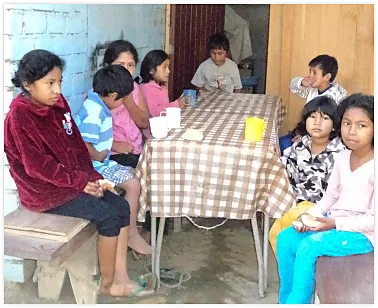 donación alimentos para niños